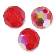 Swarovski 5000 rotondo 4 mm Light Siam AB x20