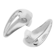 Chiusura magnetica a goccia 17x7 mm - Argento 925 x1