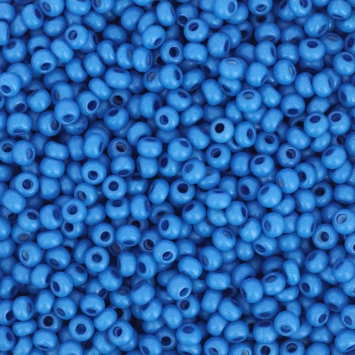 Perla Preciosa 11/0 2 mm - Terra Intensive - Blu opaco x 20 g