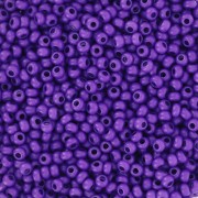 Perle di semi Preciosa 11/0 2 mm - Terra Intensive - Violet Mat x20g|raw }}