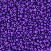 Perle di semi Preciosa 11/0 2 mm - Terra Intensive - Violet Mat x20g