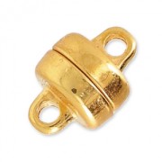 Chiusura magnetica 10x7 mm Dorato con oro fino x1|raw }}
