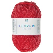 Ricorumi Nilli Nilli lana ciniglia di Rico Design Amigurumi - Rosso 009 x25g