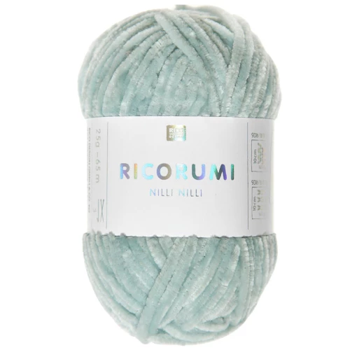 Ricorumi in lana ciniglia Nilli Nilli di Rico Design Amigurumi - Aqua 016 x25g