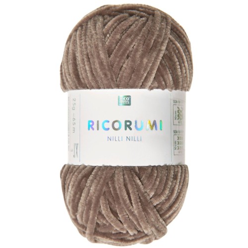 Ricorumi in lana ciniglia Nilli Nilli di Rico Design Amigurumi - Torrone 023 x25g
