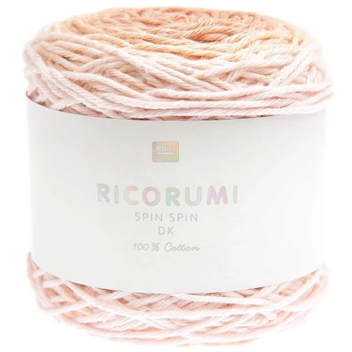 Cotone Ricorumi Spin Spin di Rico Design per Amigurumi - Rosa cipria x50g