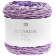lilla - Cotone Ricorumi Spin Spin di Rico Design per Amigurumi - Lilla x50g Cotone Ricorumi Spin Spin di Rico Design per Amigurumi - Lilla x50g