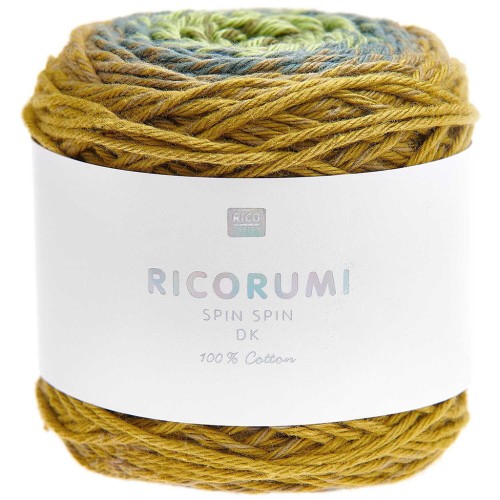 Cotone Ricorumi Spin Spin di Rico Design per Amigurumi - Olive x50g