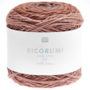 Cotone Ricorumi Spin Spin di Rico Design per Amigurumi - Marrone x50g|raw }}