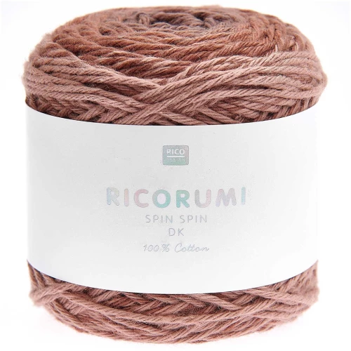 Cotone Ricorumi Spin Spin di Rico Design per Amigurumi - Marrone x50g