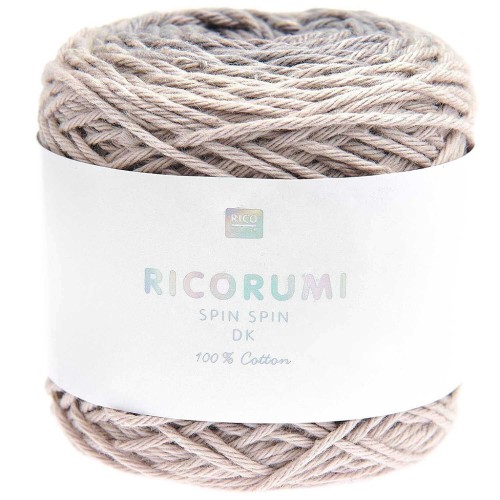 Cotone Ricorumi Spin Spin di Rico Design per Amigurumi - Grigio x50g