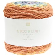 Cotone Ricorumi Spin Spin di Rico Design per Amigurumi - Earthy Rainbow x50g