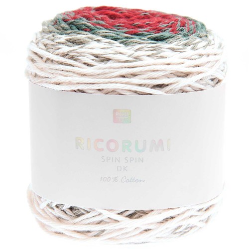 Cotone Ricorumi Spin Spin di Rico Design per Amigurumi - Natale x50g