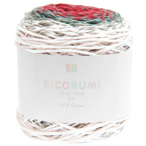 Cotone Ricorumi Spin Spin di Rico Design per Amigurumi - Natale x50g