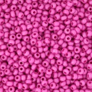 Perle di semi Preciosa 11/0 2 mm - Terra Intensive - Fucsia Mat x20g|raw }}