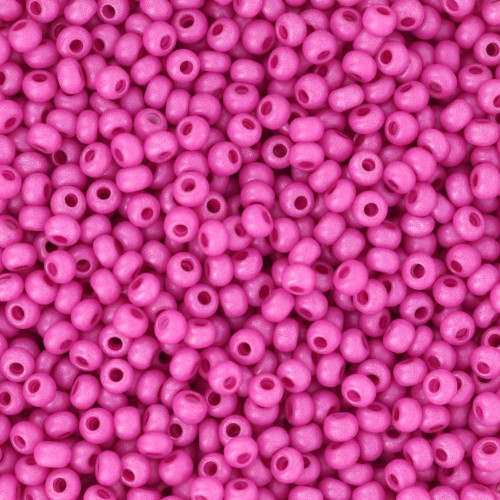Perla Preciosa 11/0 2 mm - Terra Intensive - Fucsia opaco x20 g