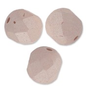 Sfaccettate mm. 6 Opaque Light Wine Lees Silk Mat x25