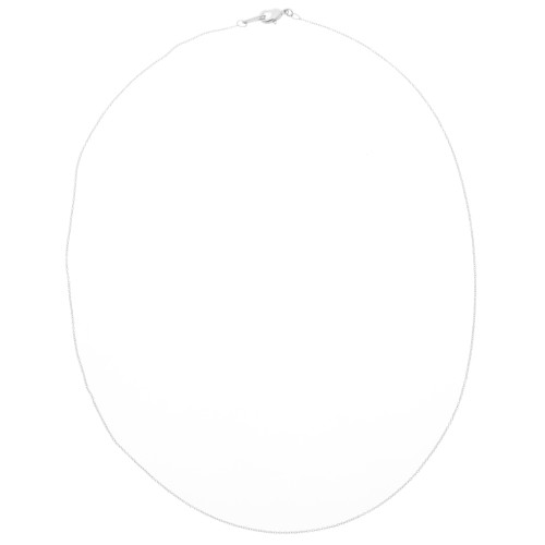 Forzatina a rete 0,8 mm per Miyuki Delica 11/0 - Placcatura argento fine x46cm