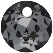 PureCrystal 6430 Ciondolo da 8 mm - Cristallo Notte d'Argento x1