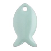 Zecchini in metallo e resina epossidica 14x8 mm - Sage x6