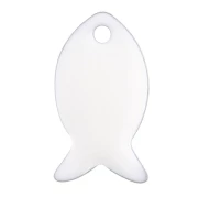 Zecchini in metallo e resina epossidica 14x8 mm - Avorio x6