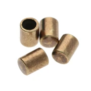 Estremità del tubo per cavo da 2 mm - Bronzo x10