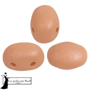 Opaque White - Perle di vetro Samos® by Puca® 5x7 mm - Vogue Orange Peach Mat x10g Perle di vetro Samos® by Puca® 5x7 mm - Vogue Orange Peach Mat x10g