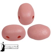 Perle di vetro Samos® by Puca® 5x7 mm - Vogue Rose Nude Mat x10g