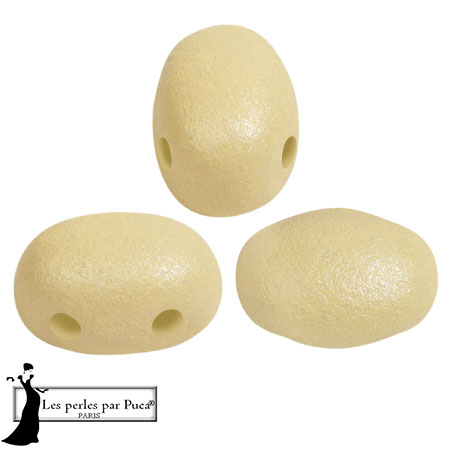 Perle di vetro Samos® by Puca® 5x7 mm - Vogue Stone Mat x10g