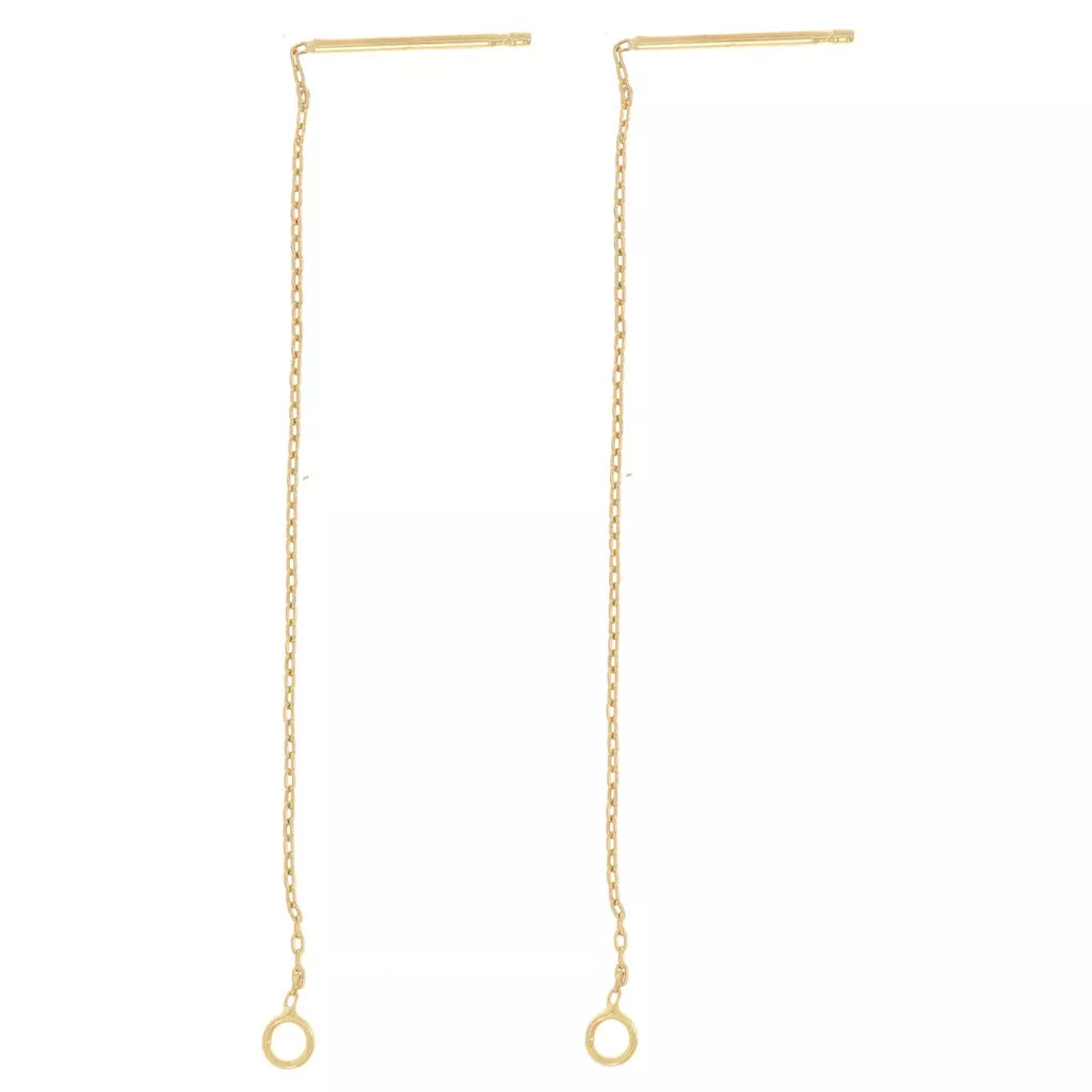 Orecchini perno a disco da 10 mm - Acciaio inox 304L x20 - Perles & Co