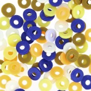 Assortiment de rondelles Heishi en caoutchouc Made by Me 6 mm Artisan
