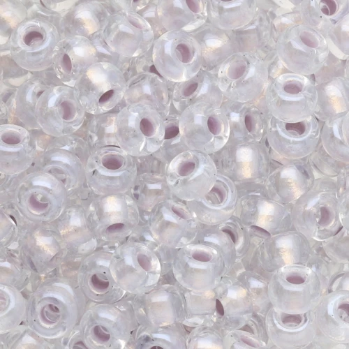 Rocaille Miyuki 6/0 4613 - Argento effetto perlato x8g