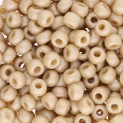 Rocaille Miyuki 6/0 4691 - Opaco smaltato ala di falena Mat AB x8g