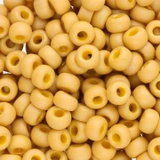 Rocaille Miyuki 6/0 4692 - Mat AB limone smaltato opaco x8g