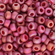 Rocaille Miyuki 6/0 4696 - Rosso scuro opaco smaltato Mat AB x8g