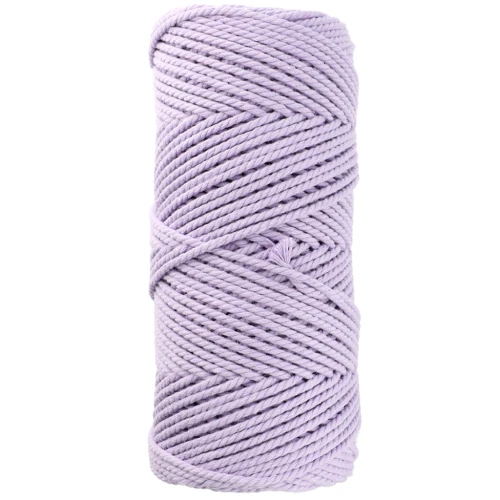Rocchetto di cotone macramè da 2 mm - Malva x100 m