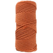Rocchetto di cotone macramè da 2 mm - Terracotta x100 m|raw }}