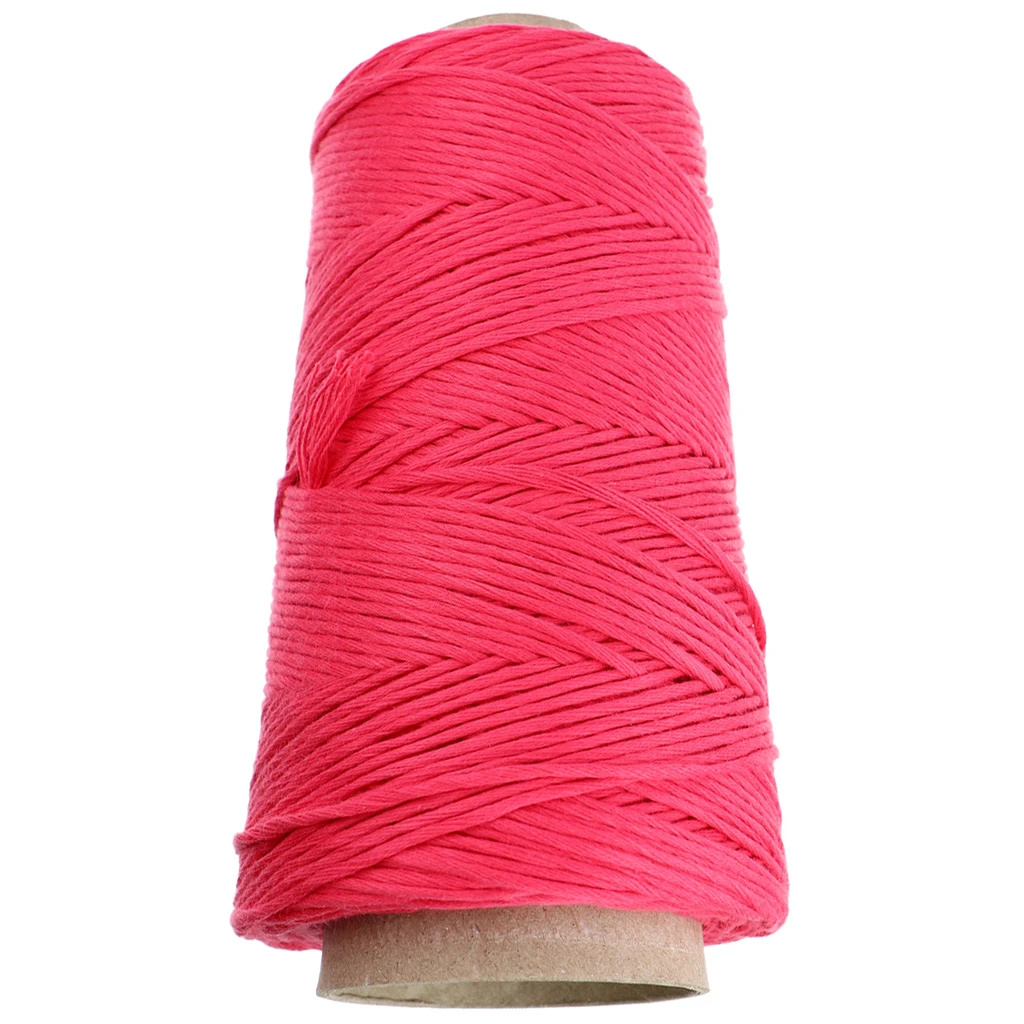 Bobina Di Corda In Cotone Naturale Per Macramè – 3 Mm X 100 Metri – Fai Da Te, Arazzi, Piante Appese