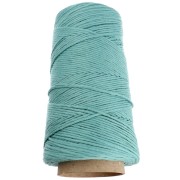 Rocchetto di corda in cotone organico Detox XL per macramè pettinato - Jade x200m