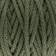 Cotone Air 5 mm bobina di corda di cotone per macramè - Khaki x50m