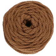 Cotone Air 5 mm bobina di corda di cotone per macramè - Mocca x50m|raw }}