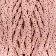 Cotone Air 5 mm bobina di corda di cotone per macramè - Nudo x50m