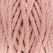 Cotone Air 5 mm bobina di corda di cotone per macramè - Nudo x50m