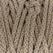 Cotone Air 5 mm bobina di corda di cotone per macramè - Sabbia x50m