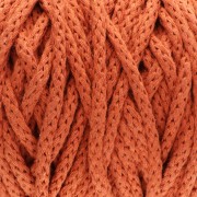 Cotone Air 5 mm bobina di corda di cotone per macramè - Terracotta x50m