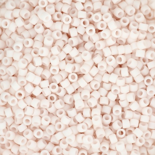 Miyuki Delica 11/0 DB1510-1 - Bianco biscotto opaco - confezione da 100 g
