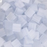 Perline Miyuki Tila 5x5x1,9 mm TL-2596 - Seta grigio chiaro x10g