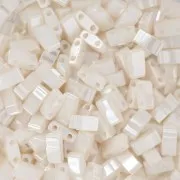Perline Miyuki Half Tila 5x2.3x1.9mm HTL592 Perla Avorio Antico Ceylon confezione da 100g