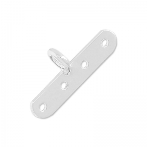 Separatore 4 file 18.5x8 mm Argento 925 x1