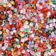 Preciosa Perla rocaille 11/0 2 mm - Mix multicolore x 20 g